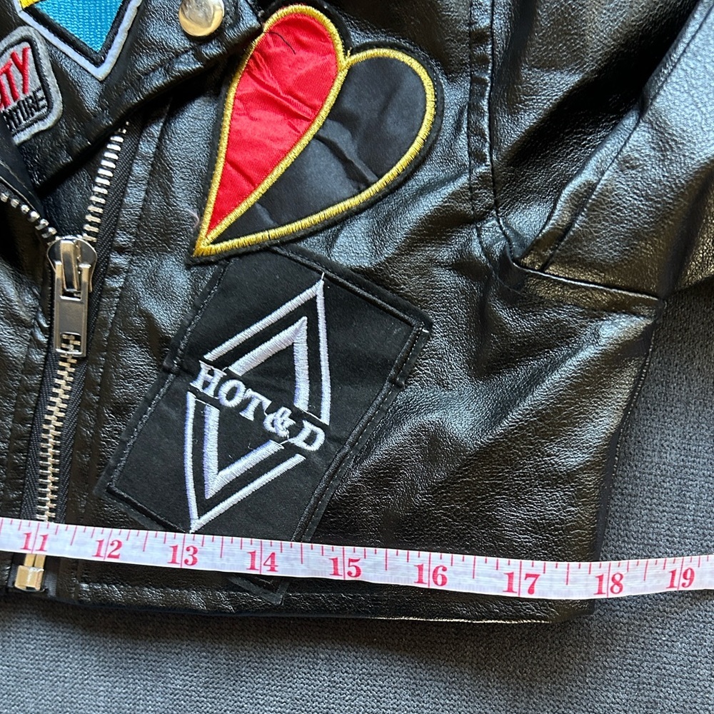 Hot & Delicious Black jacket with Colorful Patches - Picture 10 of 15